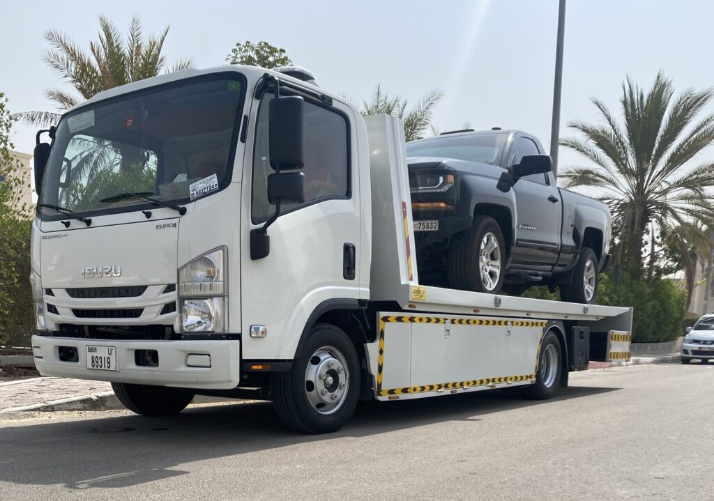 ريكفري ابوظبي لنقل وسحب السيارات
